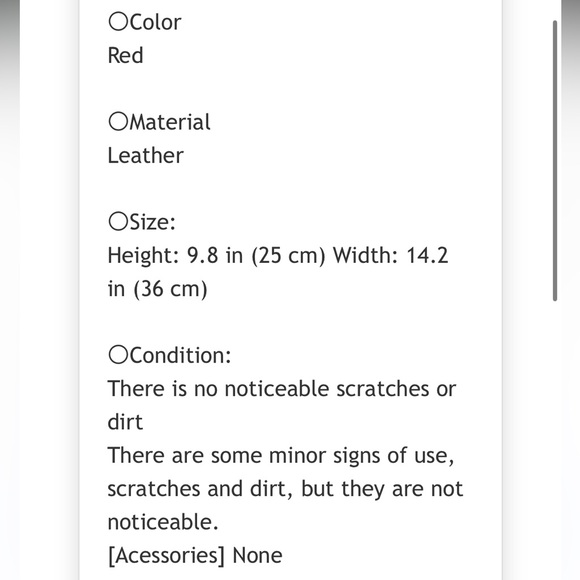 Gucci Red Tote with Bamboo Handles - Picture 8 of 8